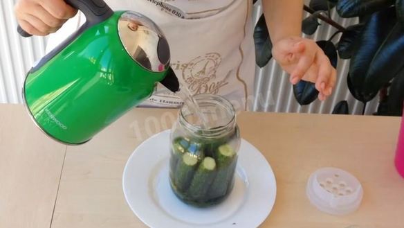 ШАГ 5. маринованные огурцы с уксусом без стерилизации