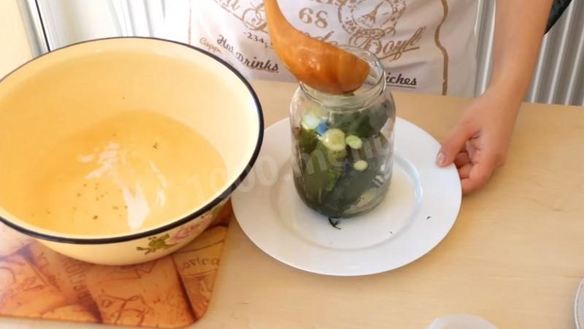 ШАГ 8. маринованные огурцы с уксусом без стерилизации