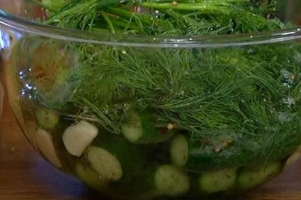Маринованные огурцы