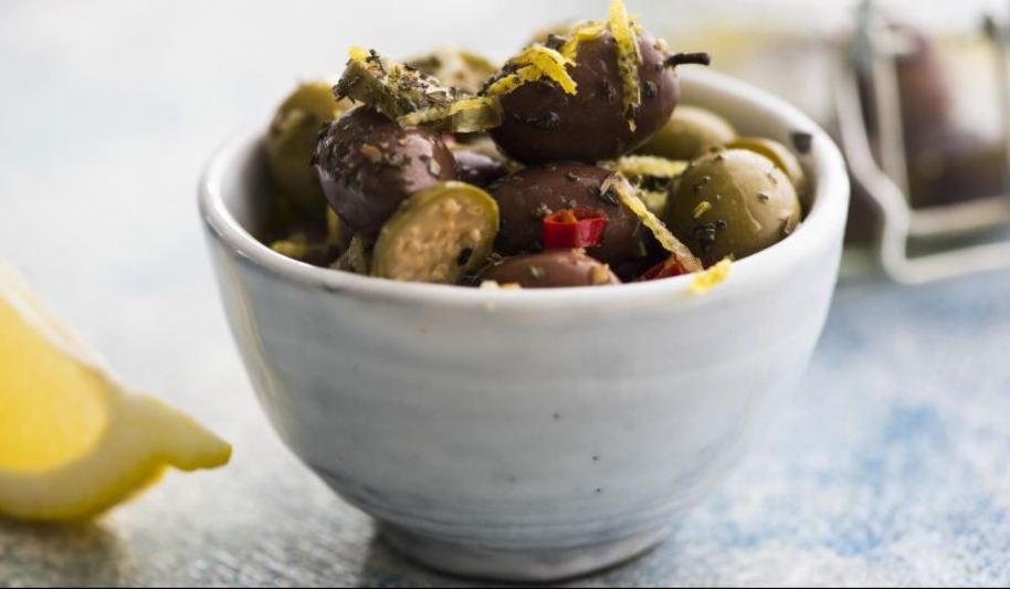 Рецепт маринованные оливки