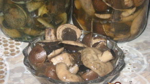 ШАГ 4. маринованные подберезовики на зиму