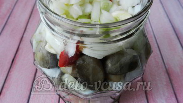 ШАГ 10. маринованные шампиньоны на зиму