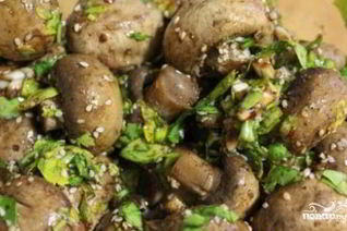 Маринованные шампиньоны по-корейски