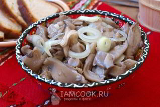 Маринованные вешенки