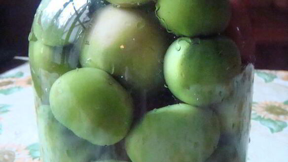 ШАГ 4. маринованные зеленые помидоры
