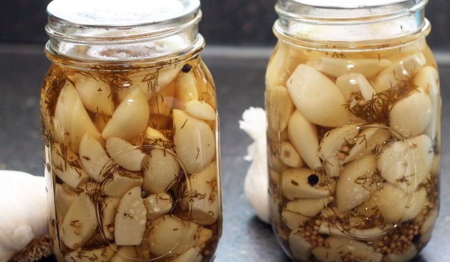 Рецепт маринованные зубчики чеснока