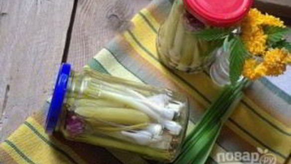 ШАГ 11. молодой чеснок маринованный