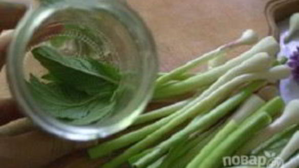 ШАГ 6. молодой чеснок маринованный