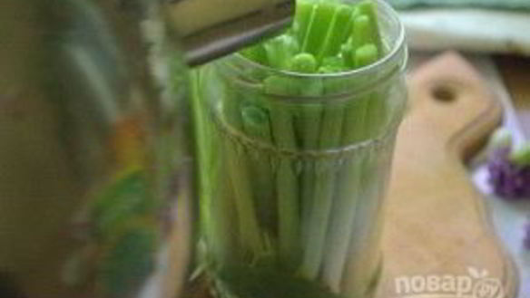 ШАГ 7. молодой чеснок маринованный