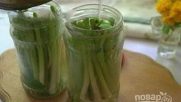 ШАГ 9. молодой чеснок маринованный