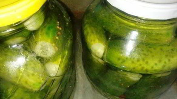ШАГ 6. огурцы маринованные на зиму