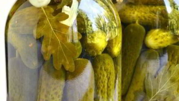 ШАГ 4. огурцы маринованные с зернами горчицы и паприкой на зиму