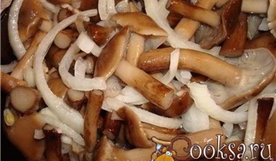 Рецепт опята маринованные с луком на зиму