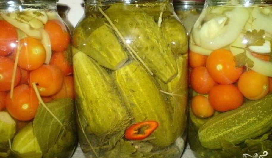 Рецепт острые маринованные огурчики на зиму