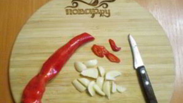 ШАГ 2. острые маринованные огурчики на зиму