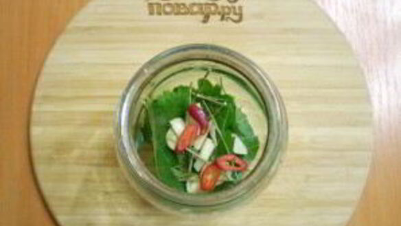 ШАГ 3. острые маринованные огурчики на зиму