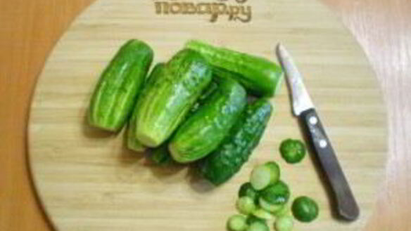 ШАГ 4. острые маринованные огурчики на зиму