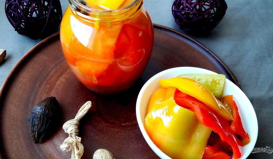 Рецепт перец маринованный