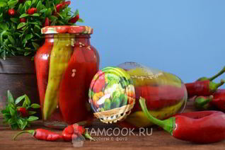 Перец острый, маринованный холодным способом