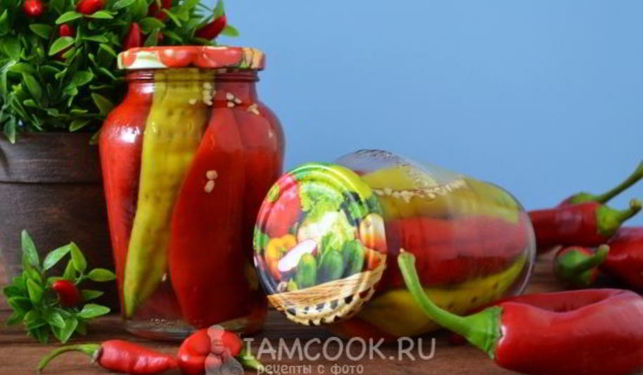 Рецепт перец острый, маринованный холодным способом