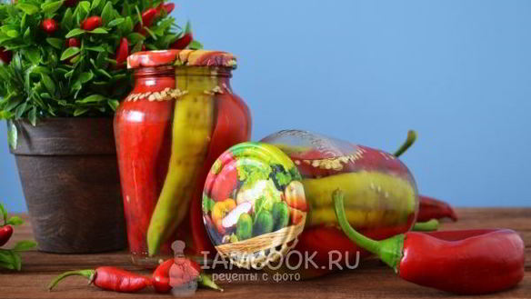 ШАГ 9. перец острый, маринованный холодным способом