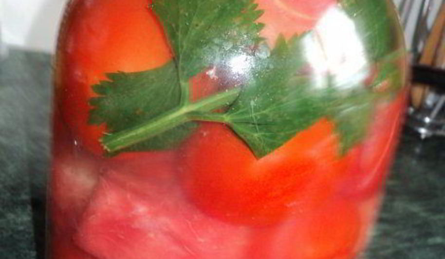 Рецепт помидоры маринованные с арбузом