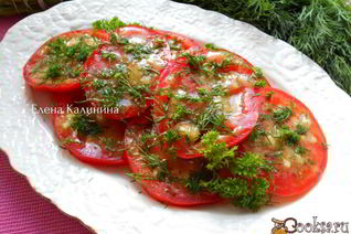 Помидоры маринованные за 30 минут