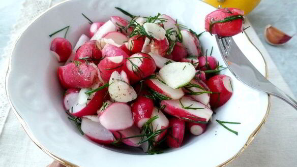 ШАГ 5. редис, маринованный с имбирем и чесноком