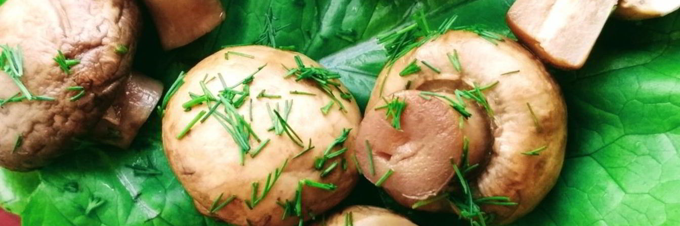 Шампиньоны маринованные