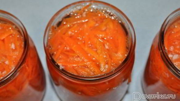 ШАГ 2. морковь с чесноком на зиму