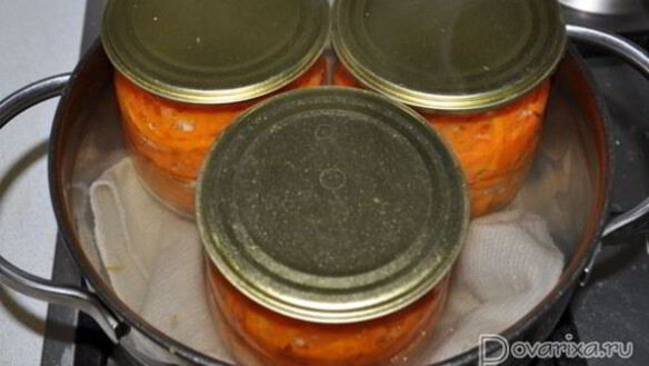 ШАГ 3. морковь с чесноком на зиму