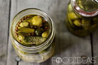 Огурцы на зиму с лимонной кислотой