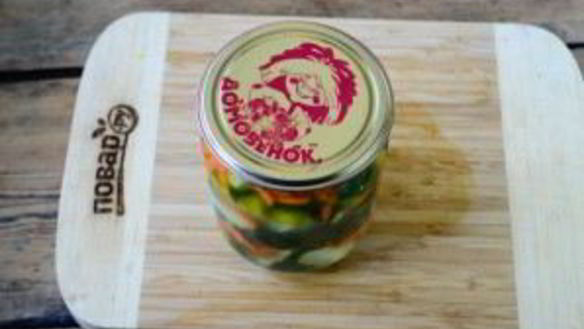 ШАГ 9. огурцы по-корейски на зиму