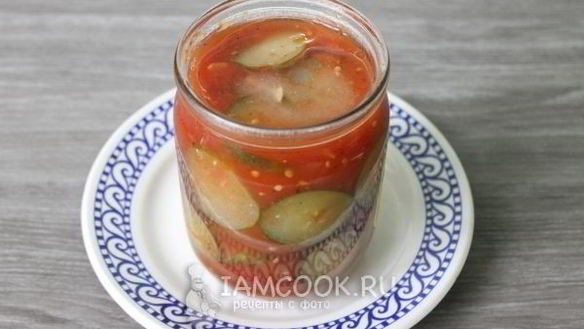 ШАГ 11. огурцы в томатной заливке на зиму