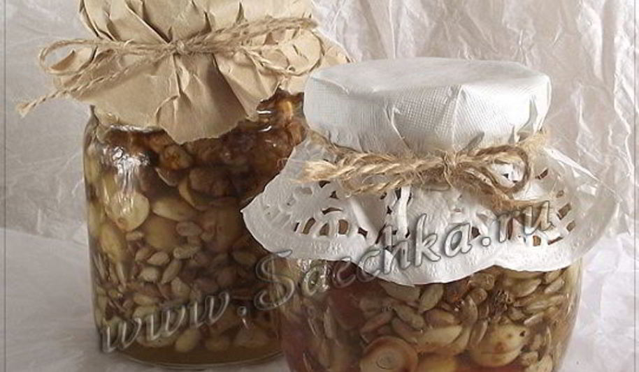 Рецепт орехи в меду