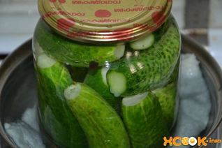 Острые огурчики на зиму