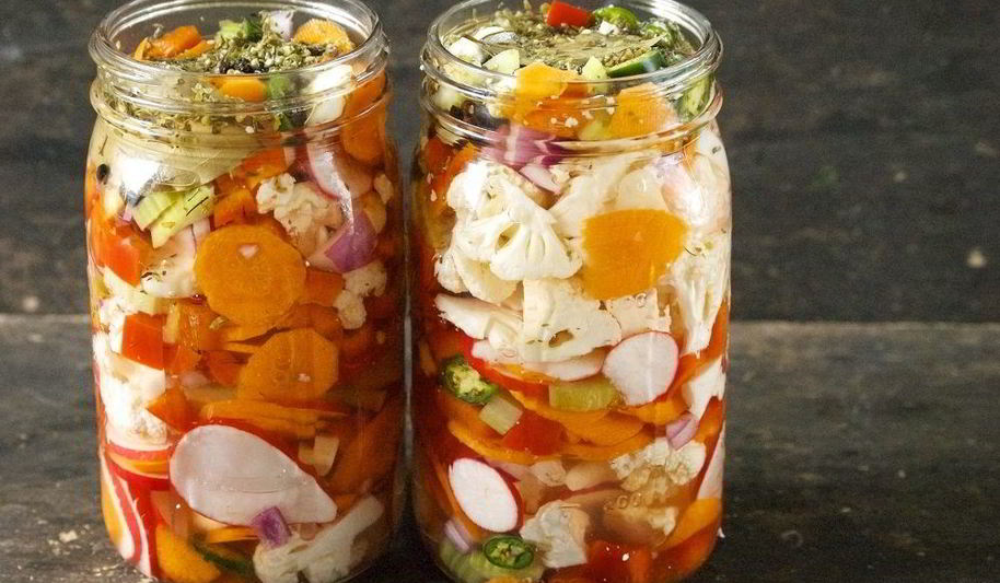 Рецепт овощи на зиму