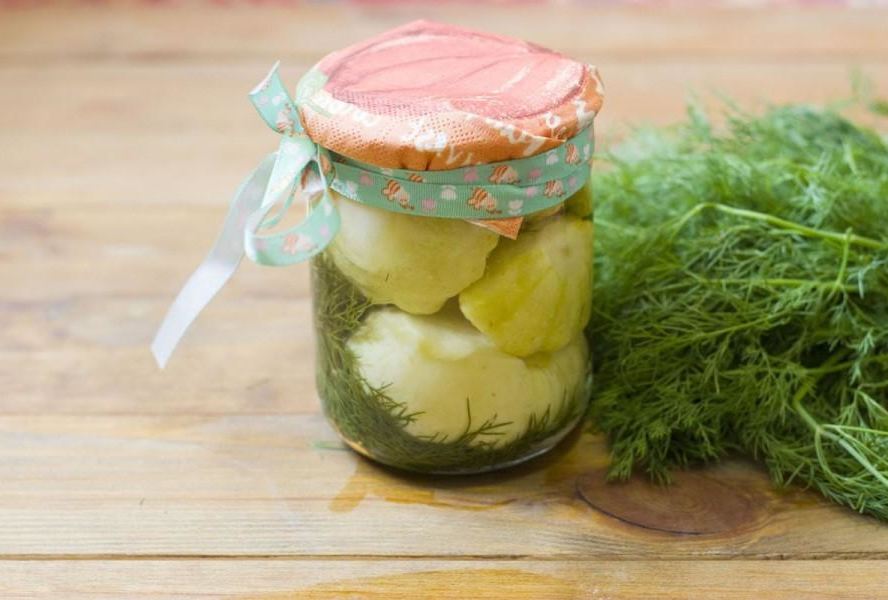 Патиссоны на зиму без стерилизации