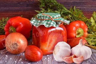 Перец фаршированный морковью на зиму без стерилизации