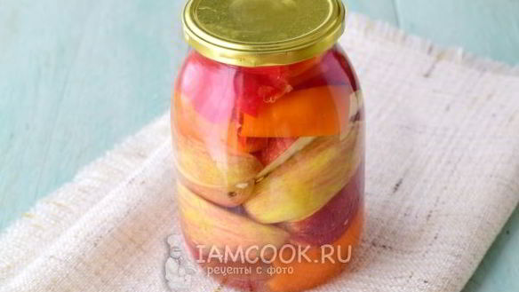 ШАГ 15. перец с яблоками на зиму