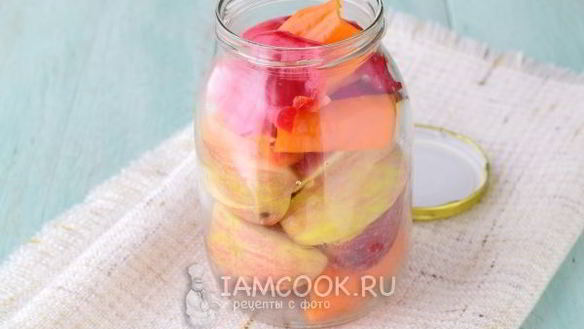 ШАГ 13. перец с яблоками на зиму