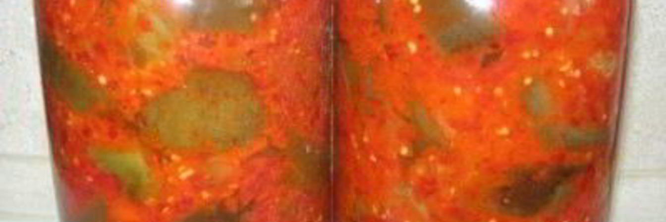 Перец в томате на зиму