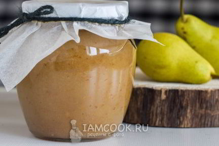 Пюре из груш на зиму