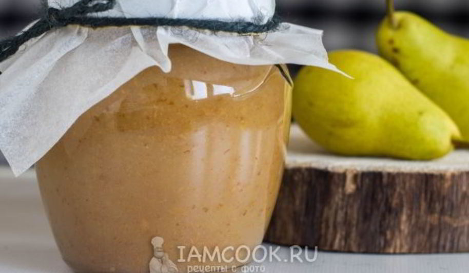 Рецепт пюре из груш на зиму