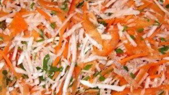 ШАГ 5. салат из редьки на зиму