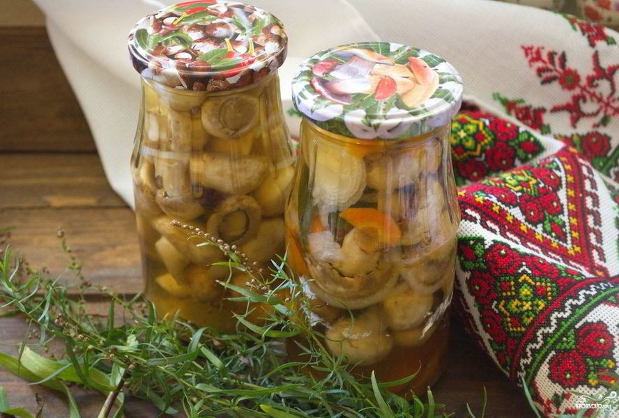 Шампиньоны на зиму