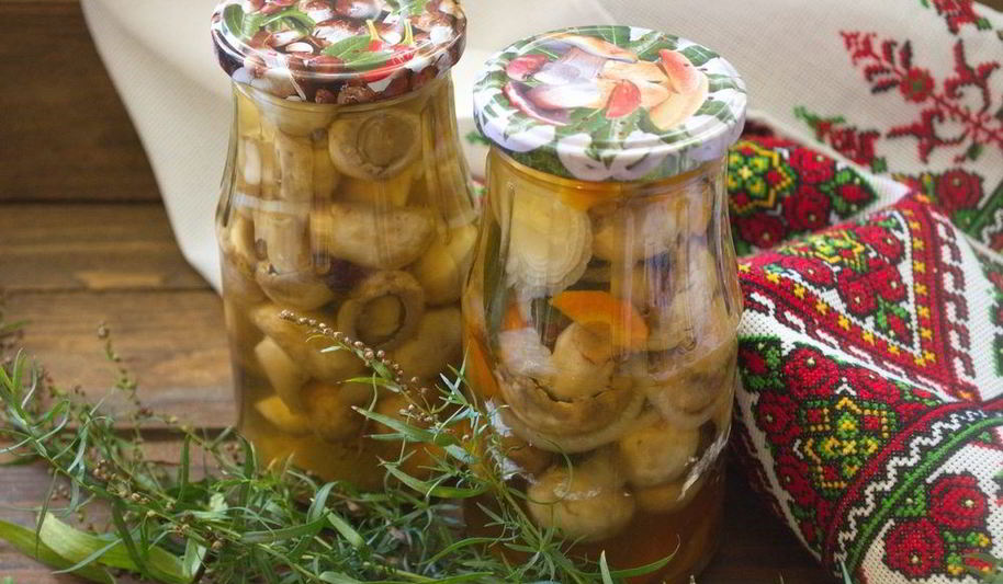 Рецепт шампиньоны на зиму