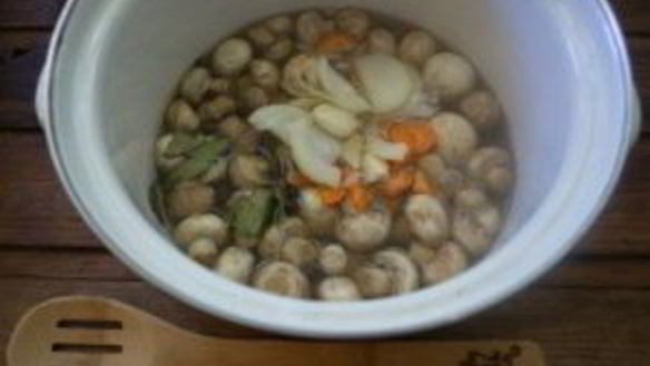 ШАГ 3. шампиньоны на зиму