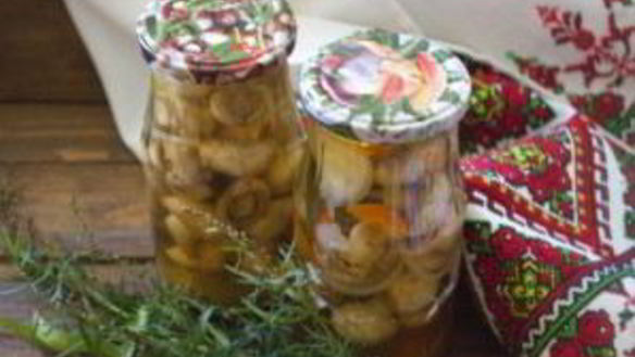 ШАГ 4. шампиньоны на зиму