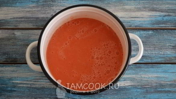 ШАГ 6. сок томатный с мякотью на зиму